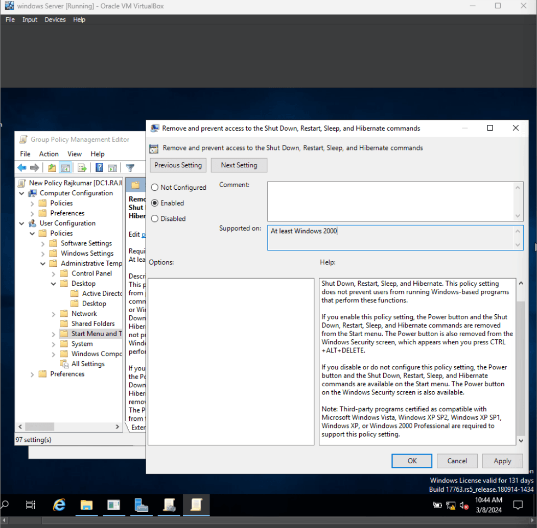Step 5 - Configure Settings