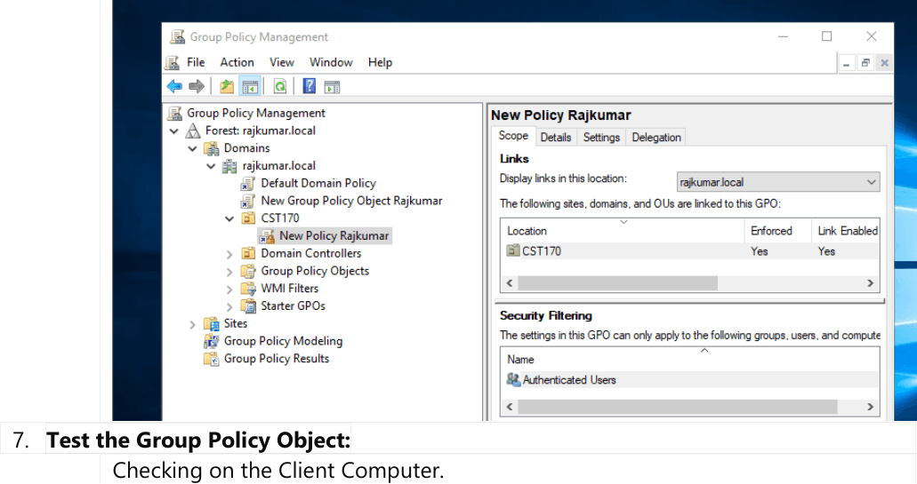 Step 6 - GPMC Verification