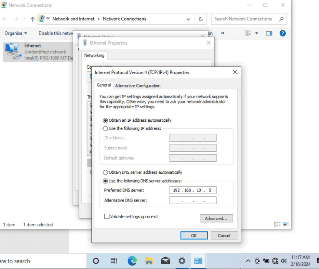 Step 14 - Enable DHCP