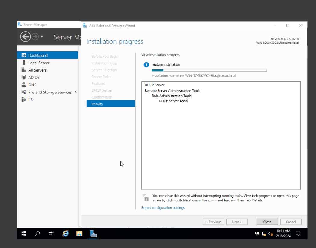Step 4 - Complete Initial Configuration