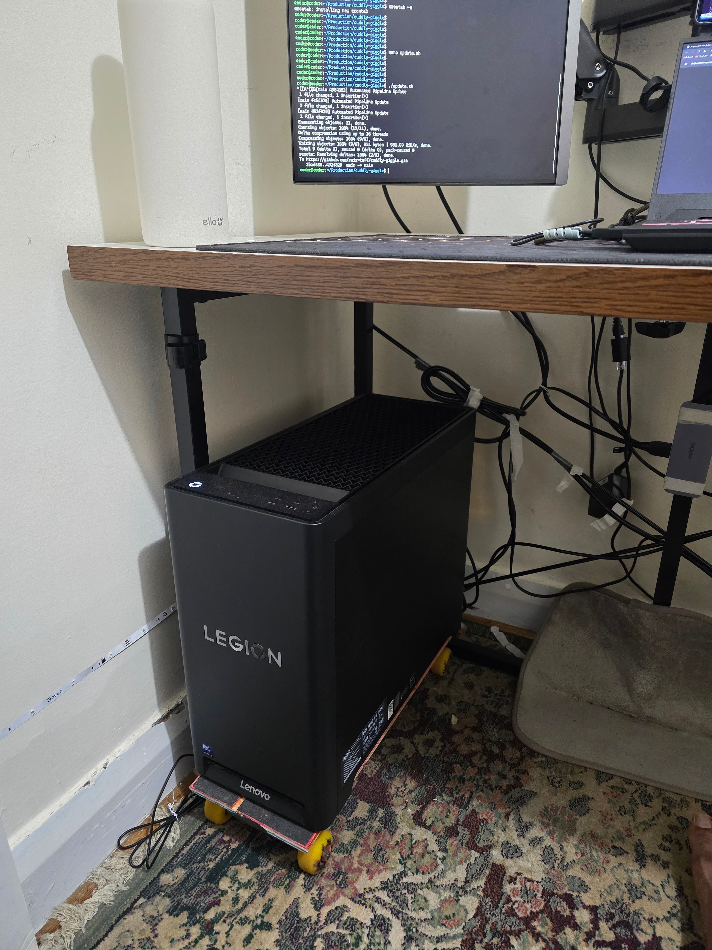 Server running Proxmox VE